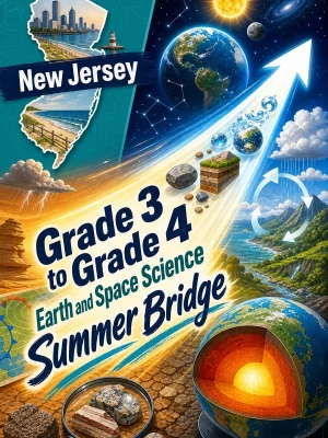 New Jersey Grade 3 to Grade 4 Earth and Space Science Summer Bridge