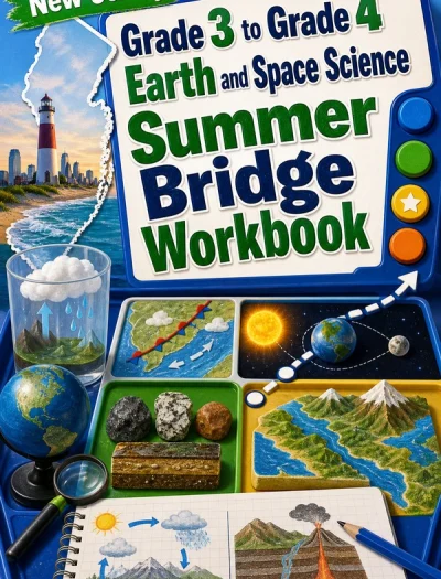 New Jersey Grade 3 to Grade 4 Earth and Space Science Summer Bridge Workbook