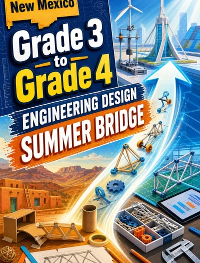 New Mexico Grade 3 to Grade 4 Engineering Design Summer Bridge