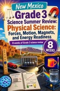 New Mexico Grade 3 Physical Science Summer Review