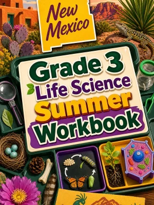 New Mexico Grade 3 Life Science Summer Workbook