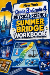 New York Grade 3 to Grade 4 Physical Science Summer Bridge Workbook