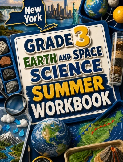 New York Grade 3 Earth and Space Science Summer Workbook