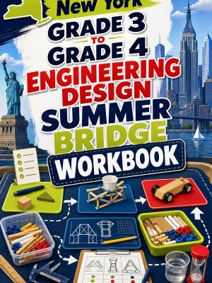 New York Grade 3 to Grade 4 Engineering Design Summer Bridge Workbook