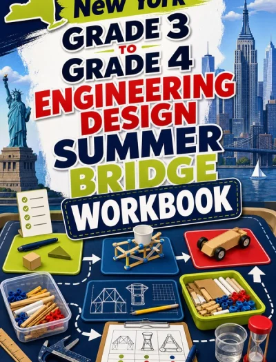 New York Grade 3 to Grade 4 Engineering Design Summer Bridge Workbook