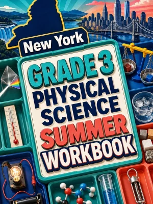 New York Grade 3 Physical Science Summer Workbook