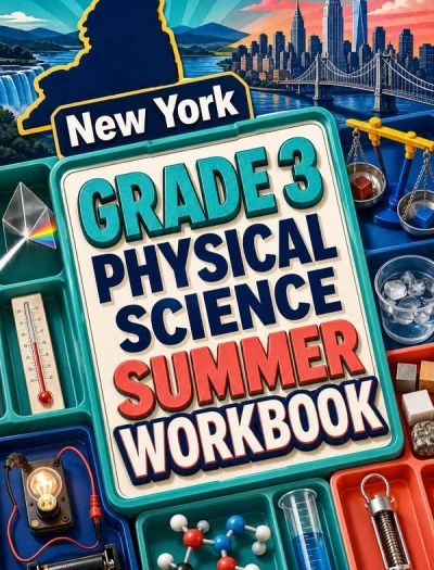 New York Grade 3 Physical Science Summer Workbook