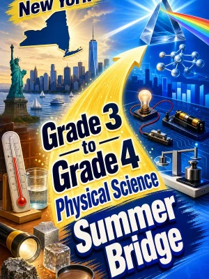 New York Grade 3 to Grade 4 Physical Science Summer Bridge