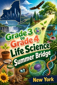 New York Grade 3 to Grade 4 Life Science Summer Bridge