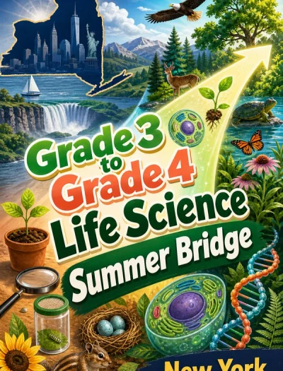 New York Grade 3 to Grade 4 Life Science Summer Bridge