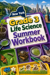 New York Grade 3 Life Science Summer Workbook