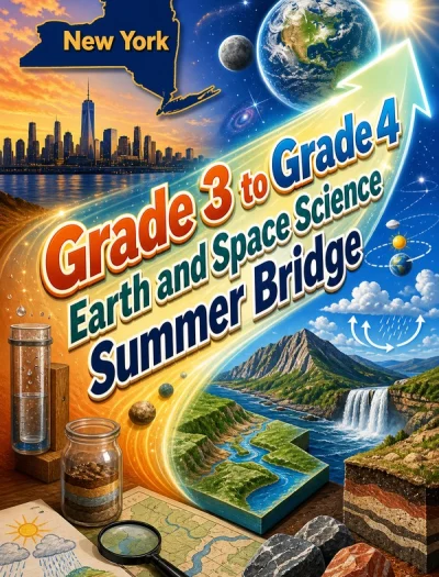 New York Grade 3 to Grade 4 Earth and Space Science Summer Bridge
