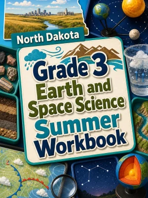 North Dakota Grade 3 Earth and Space Science Summer Workbook