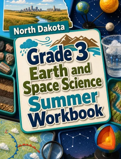 North Dakota Grade 3 Earth and Space Science Summer Workbook