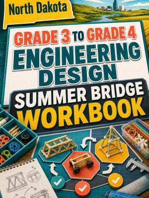 North Dakota Grade 3 to Grade 4 Engineering Design Summer Bridge Workbook