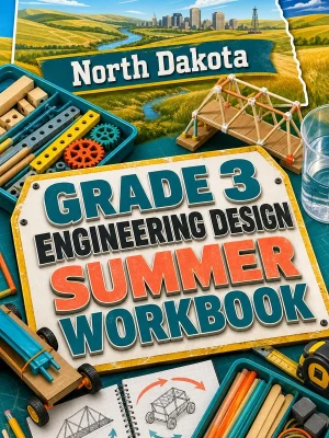 North Dakota Grade 3 Engineering Design Summer Workbook