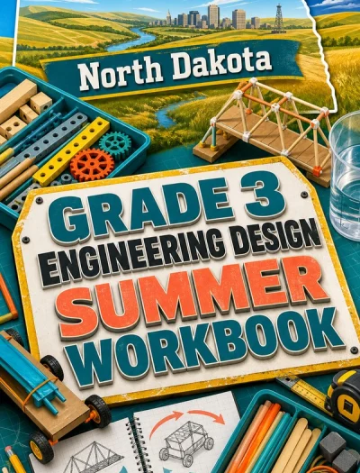 North Dakota Grade 3 Engineering Design Summer Workbook
