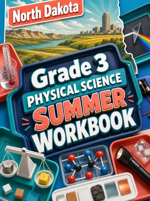 North Dakota Grade 3 Physical Science Summer Workbook