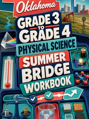Oklahoma Grade 3 to Grade 4 Physical Science Summer Bridge Workbook
