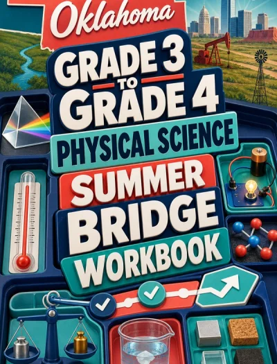 Oklahoma Grade 3 to Grade 4 Physical Science Summer Bridge Workbook