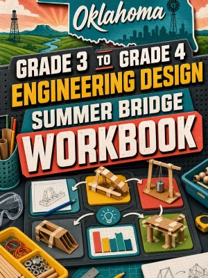 Oklahoma Grade 3 to Grade 4 Engineering Design Summer Bridge Workbook