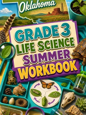 Oklahoma Grade 3 Life Science Summer Workbook