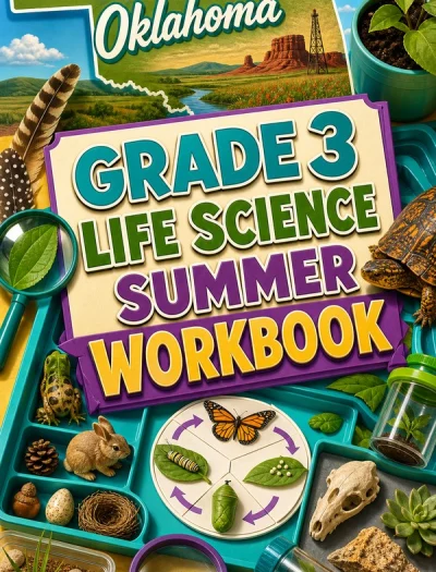 Oklahoma Grade 3 Life Science Summer Workbook