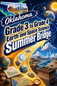 Oklahoma Grade 3 to Grade 4 Earth and Space Science Summer Bridge