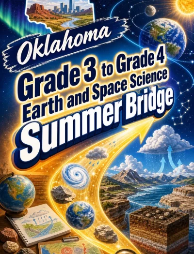 Oklahoma Grade 3 to Grade 4 Earth and Space Science Summer Bridge
