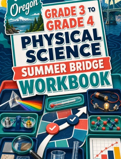 Oregon Grade 3 to Grade 4 Physical Science Summer Bridge Workbook