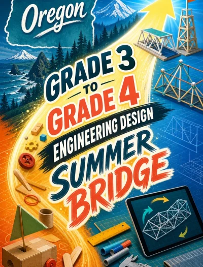 Oregon Grade 3 to Grade 4 Engineering Design Summer Bridge