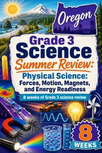 Oregon Grade 3 Physical Science Summer Review