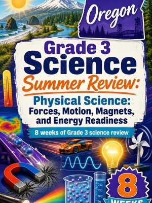 Oregon Grade 3 Physical Science Summer Review
