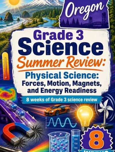 Oregon Grade 3 Physical Science Summer Review