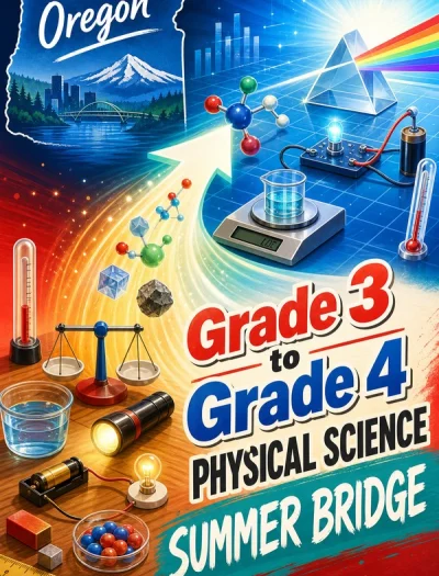 Oregon Grade 3 to Grade 4 Physical Science Summer Bridge