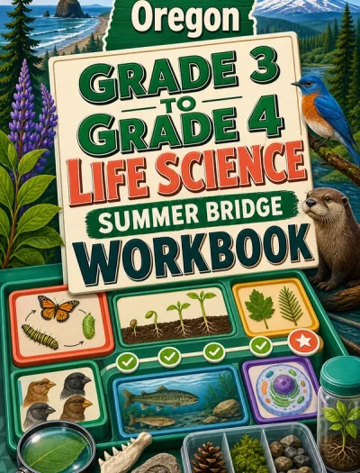 Oregon Grade 3 to Grade 4 Life Science Summer Bridge Workbook