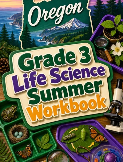 Oregon Grade 3 Life Science Summer Workbook