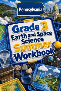 Pennsylvania Grade 3 Earth and Space Science Summer Workbook