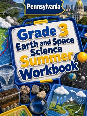 Pennsylvania Grade 3 Earth and Space Science Summer Workbook
