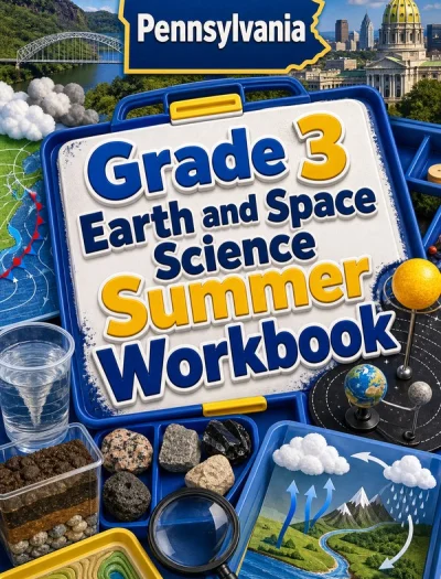 Pennsylvania Grade 3 Earth and Space Science Summer Workbook