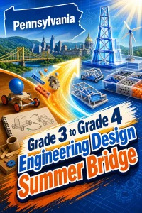 Pennsylvania Grade 3 to Grade 4 Engineering Design Summer Bridge