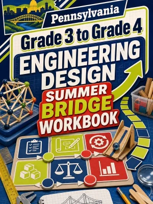 Pennsylvania Grade 3 to Grade 4 Engineering Design Summer Bridge Workbook