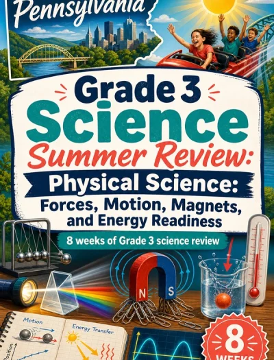 Pennsylvania Grade 3 Physical Science Summer Review