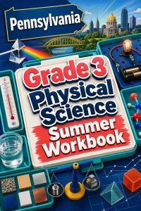 Pennsylvania Grade 3 Physical Science Summer Workbook