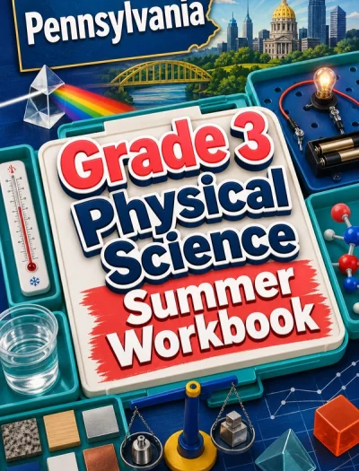 Pennsylvania Grade 3 Physical Science Summer Workbook