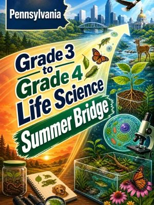 Pennsylvania Grade 3 to Grade 4 Life Science Summer Bridge