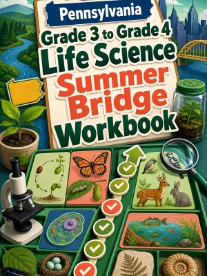 Pennsylvania Grade 3 to Grade 4 Life Science Summer Bridge Workbook