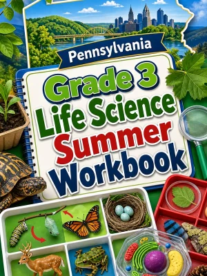 Pennsylvania Grade 3 Life Science Summer Workbook