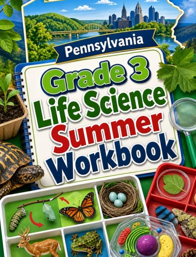 Pennsylvania Grade 3 Life Science Summer Workbook