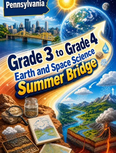 Pennsylvania Grade 3 to Grade 4 Earth and Space Science Summer Bridge